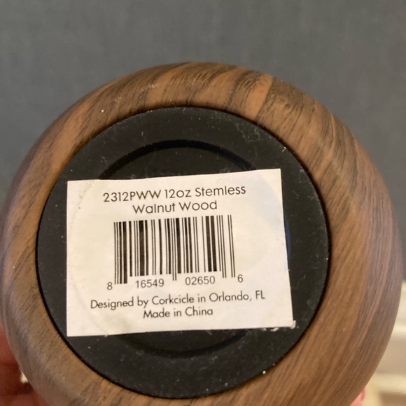 NWT Corkcicle 12 oz stemless cup - Picture 3 of 5